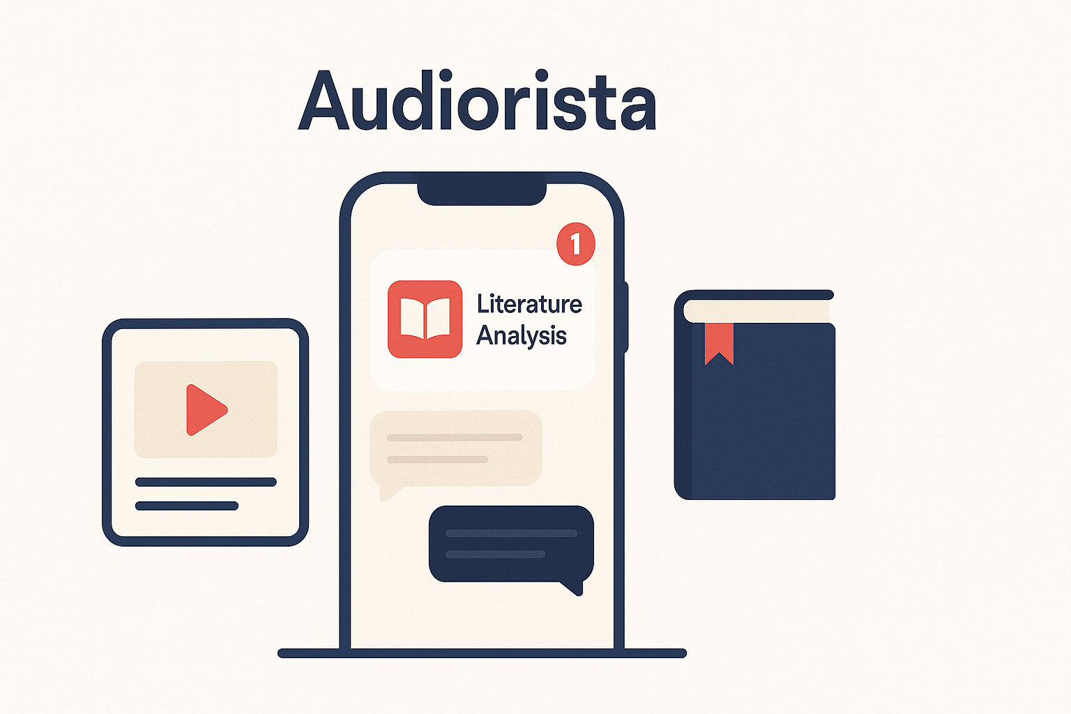literature analysis and discussion app