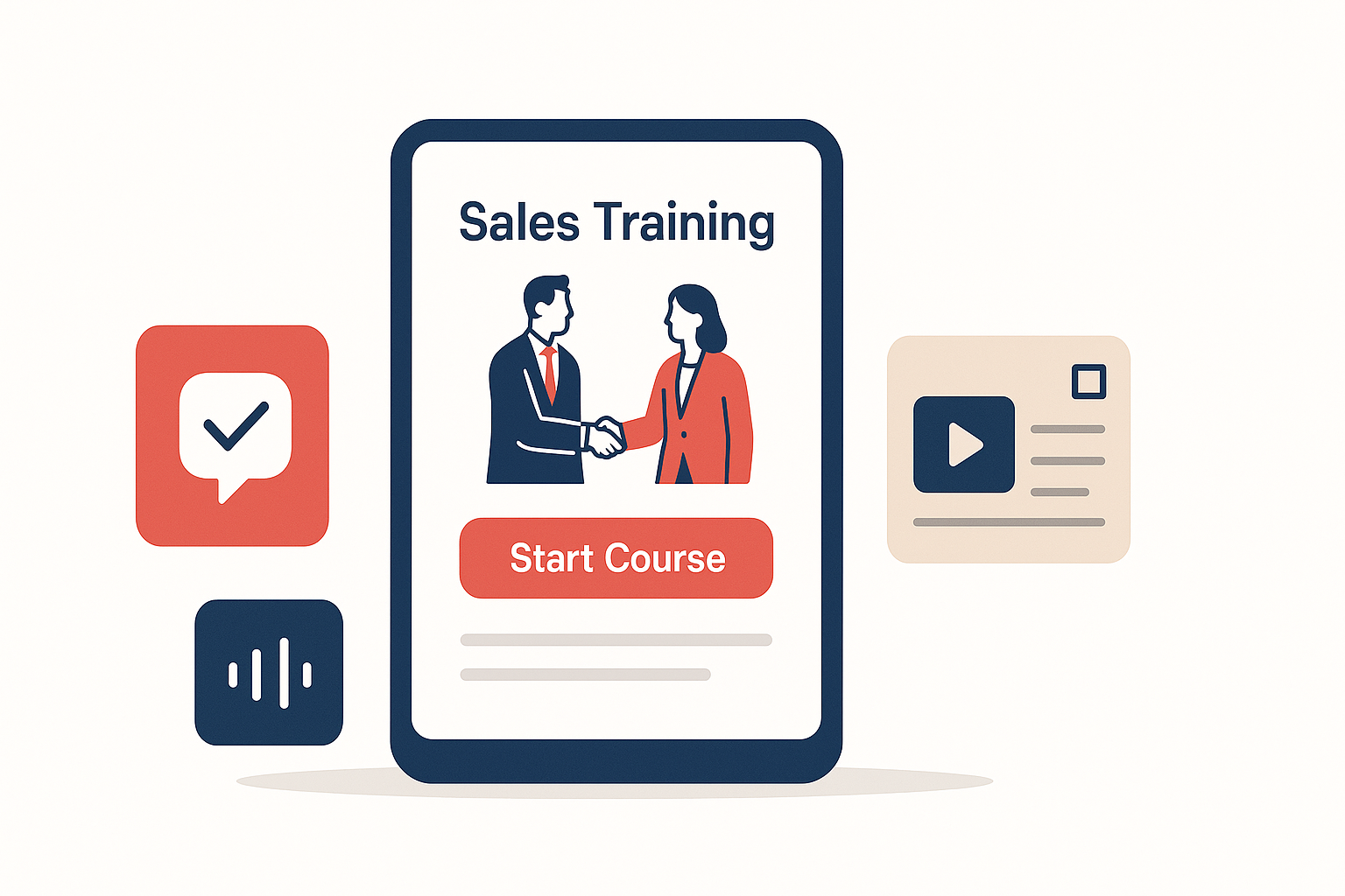 sales and negotiation training app