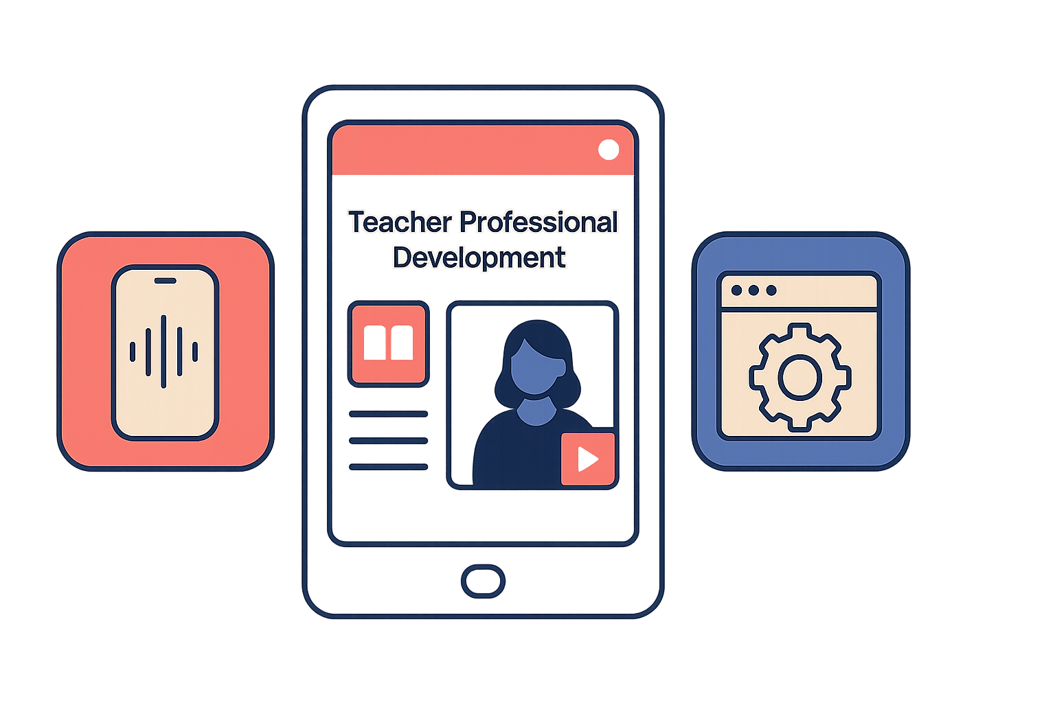 teacher professional development app