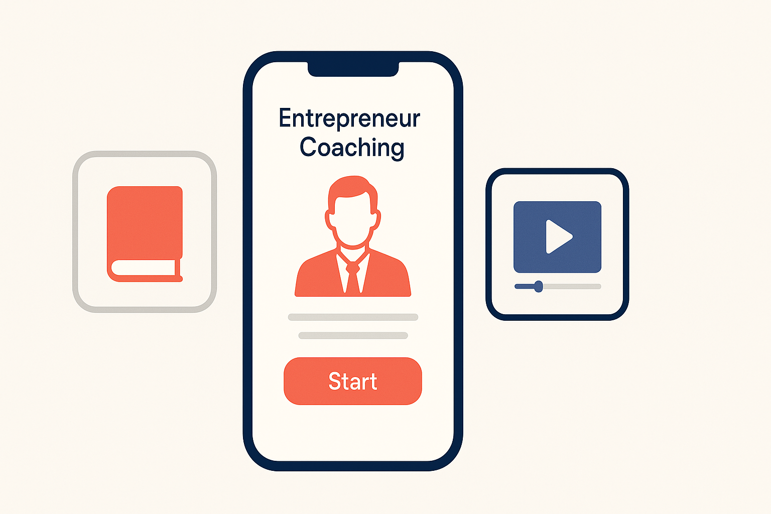 Coaching app for entrepreneurs