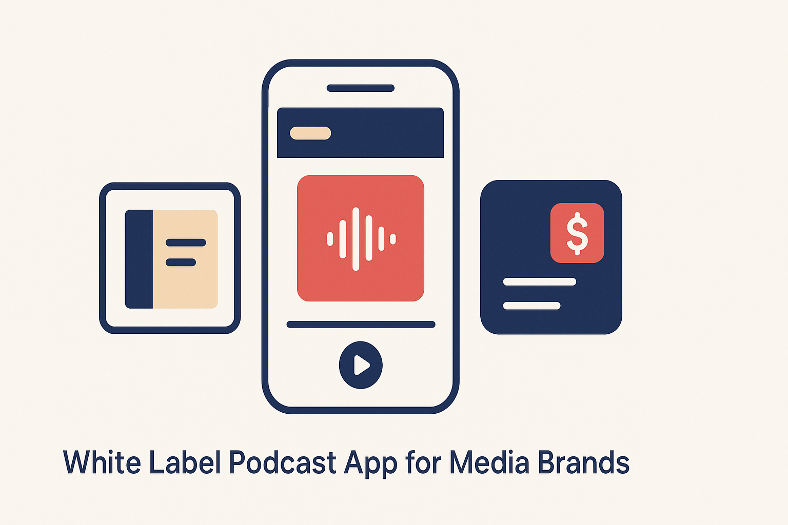 White Label Podcast App for Media Brands