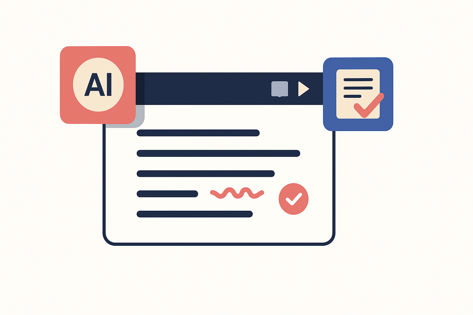 How to use AI to detect and fix grammar errors in transcripts