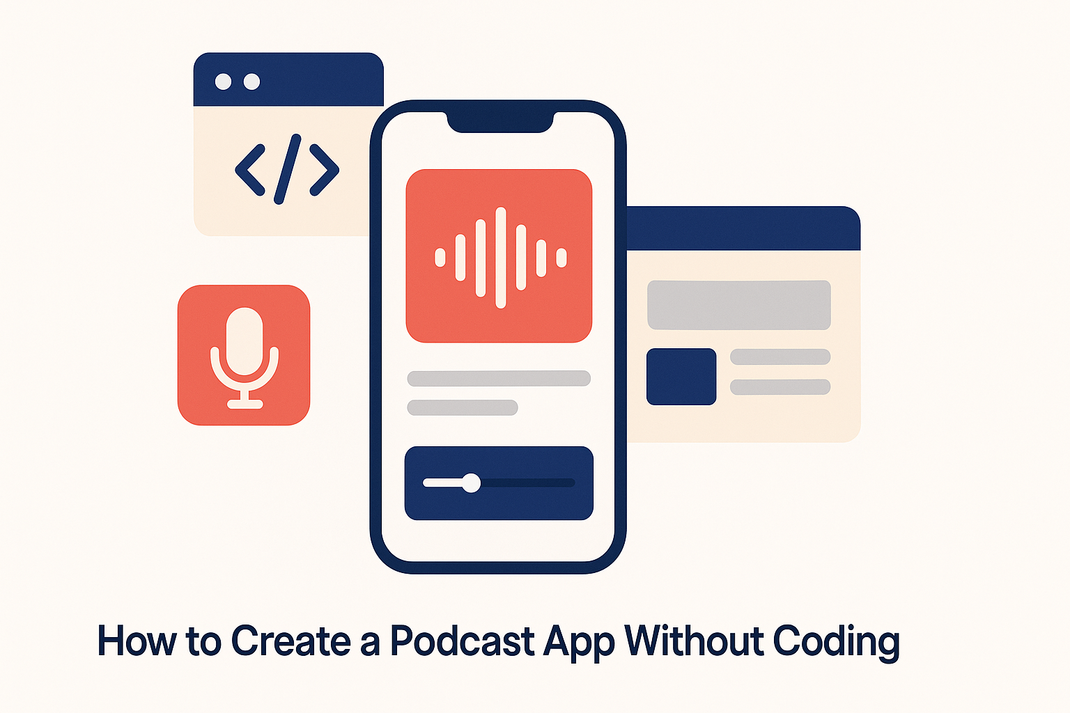 How to Create a Podcast App Without Coding