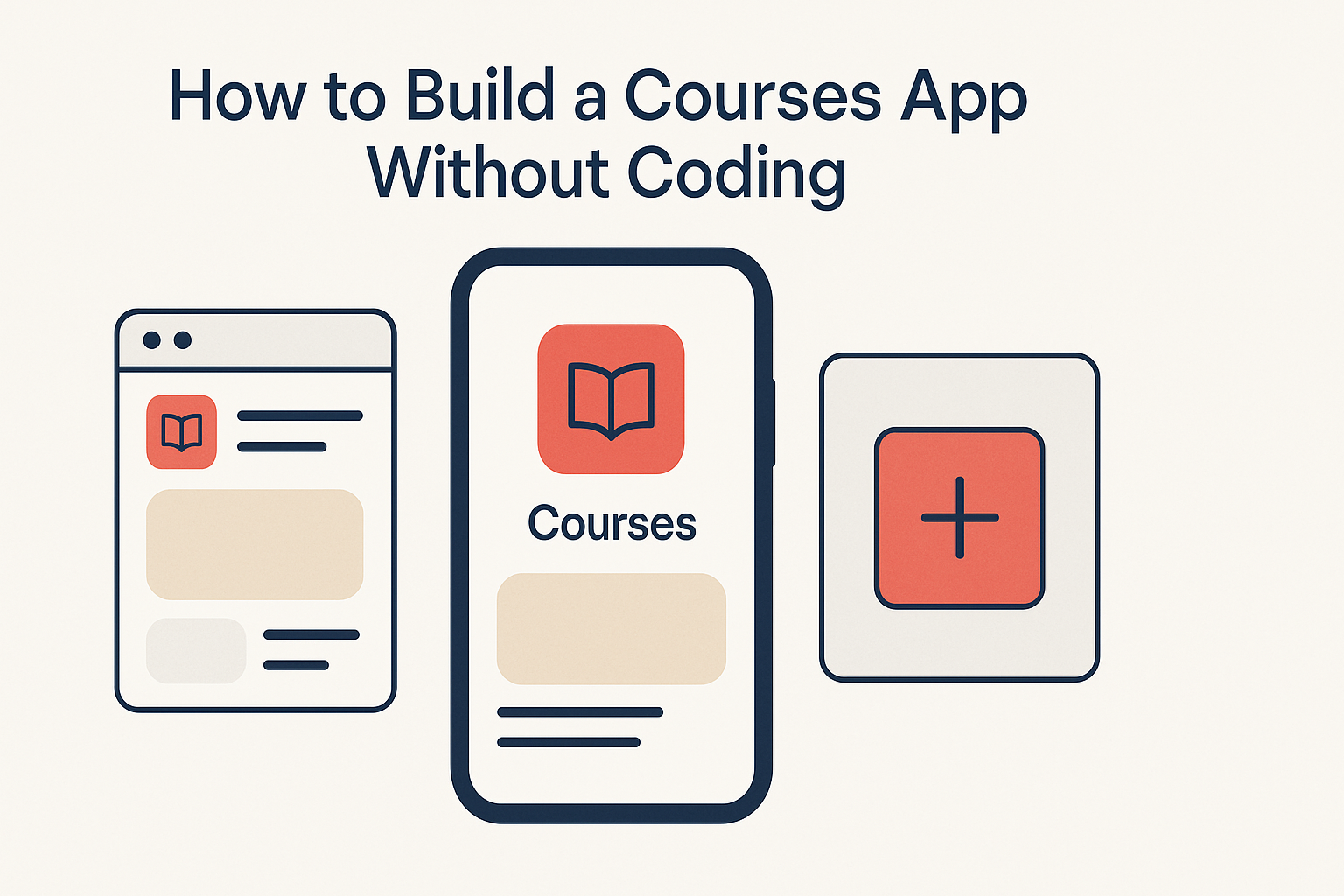 How to Build a Courses App Without Coding