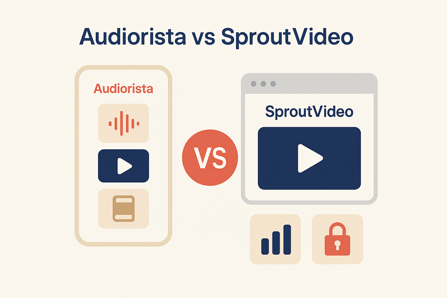 Audiorista vs SproutVideo