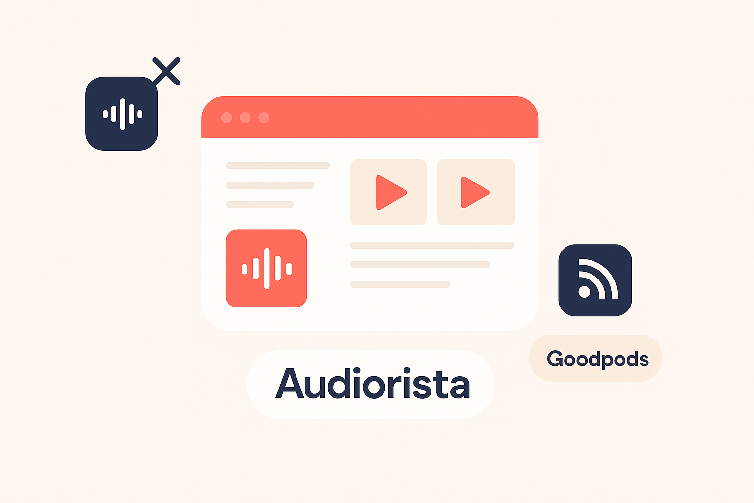 Audiorista vs Goodpods