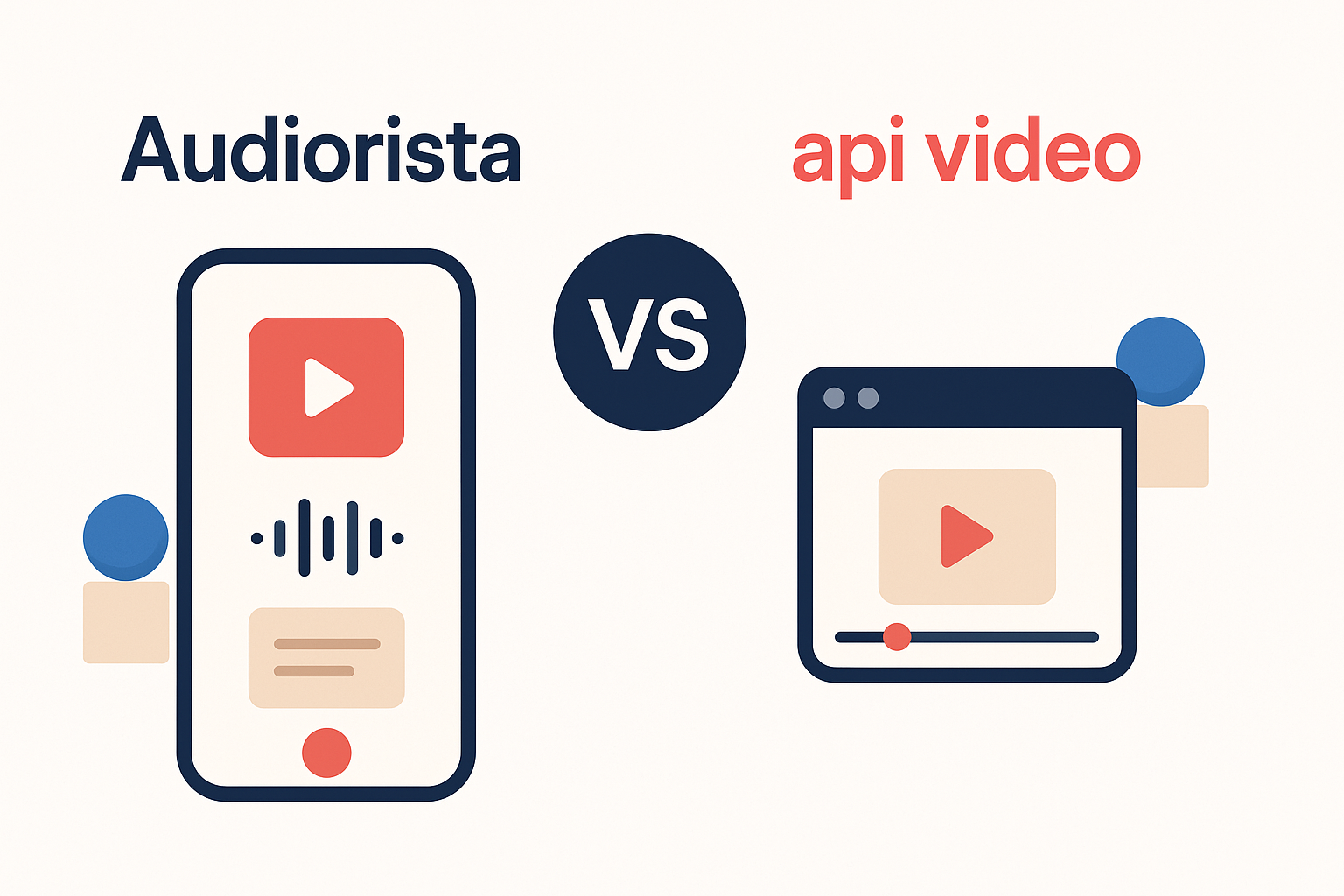 Audiorista vs api video
