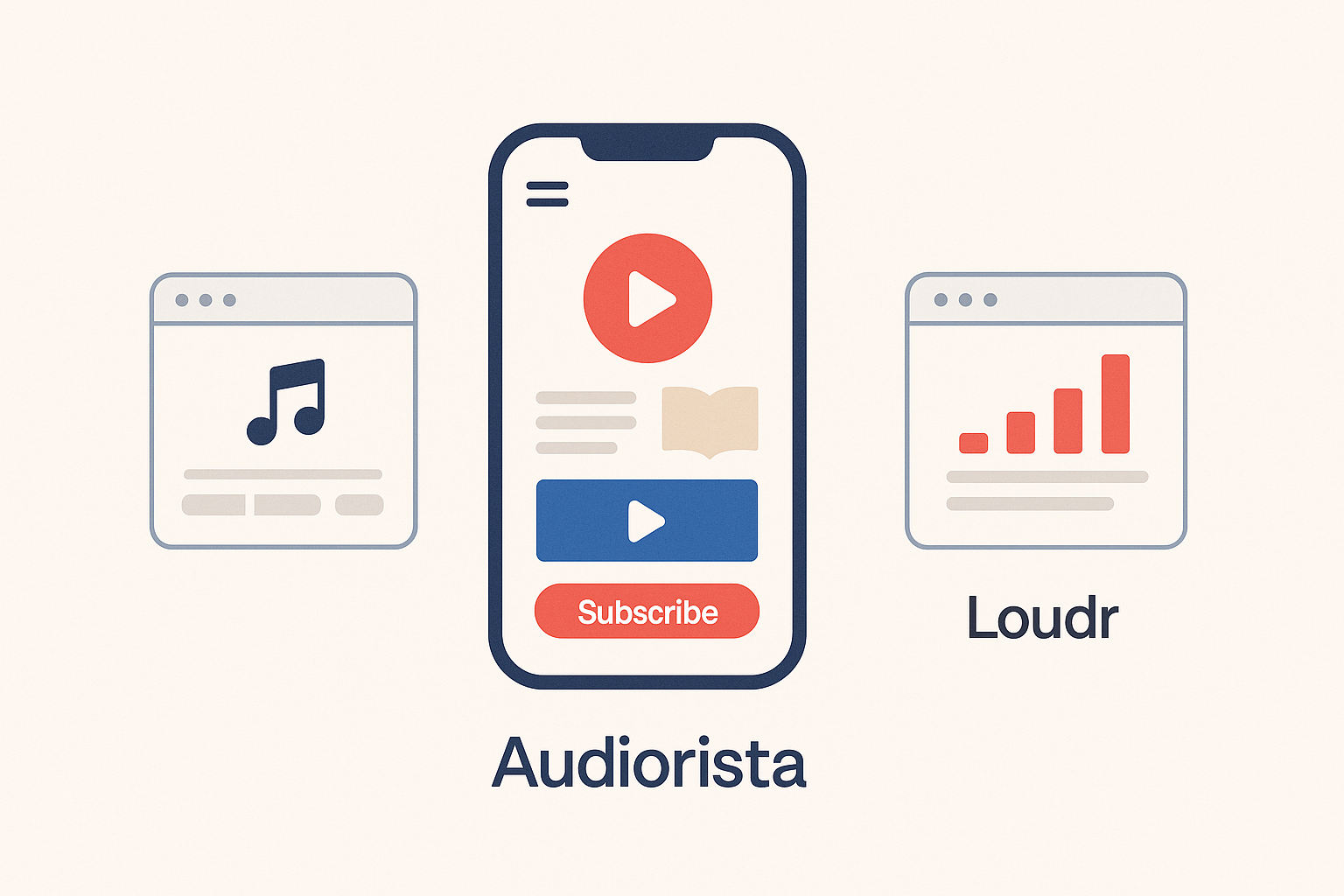 Audiorista vs Loudr