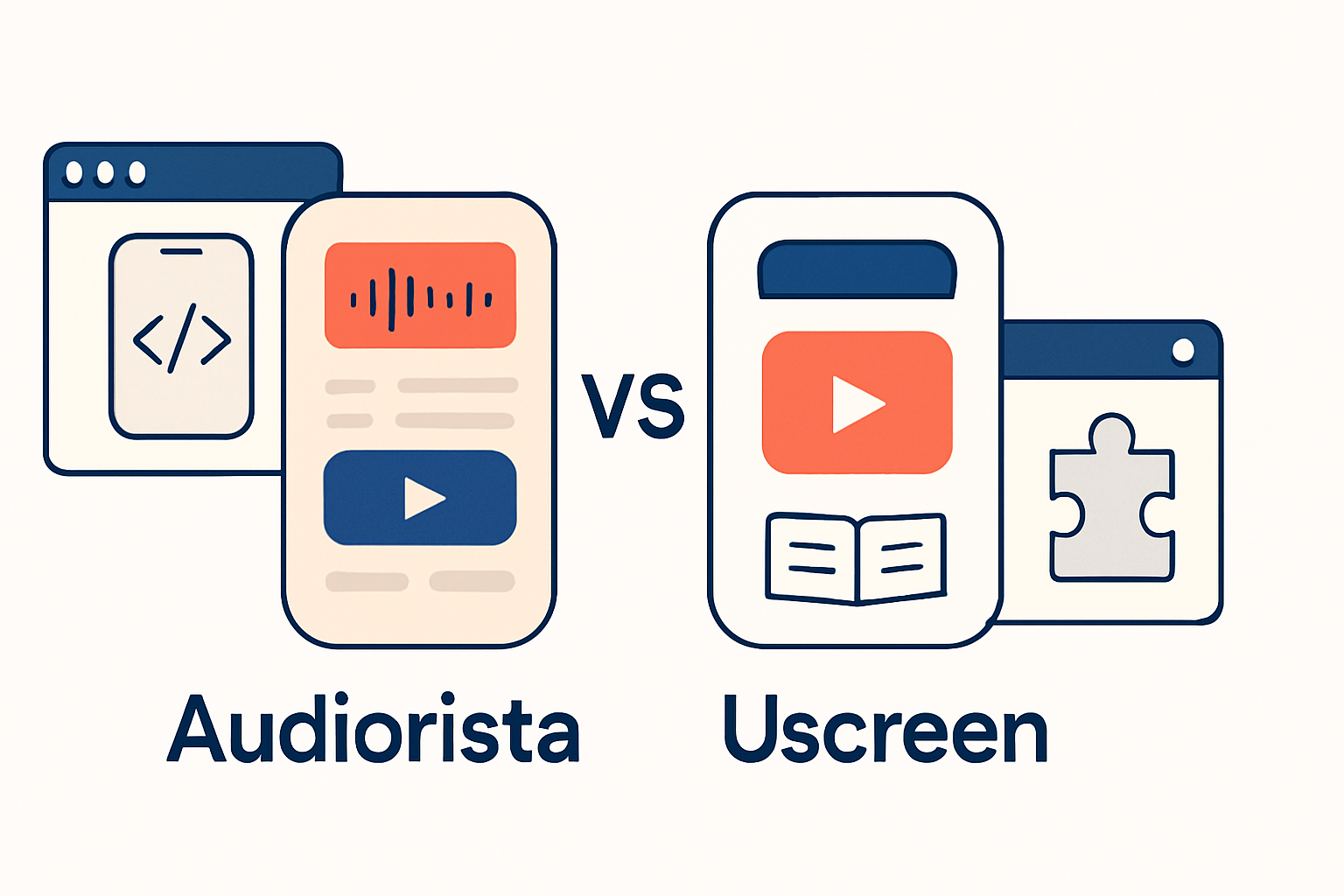 Audiorista vs Uscreen