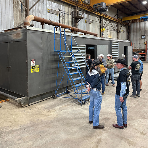 Stampede Breakfast shop tour