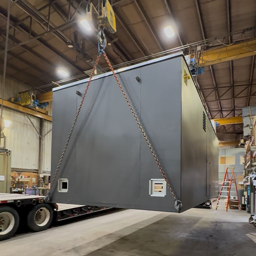 Hb 200kw on the crane