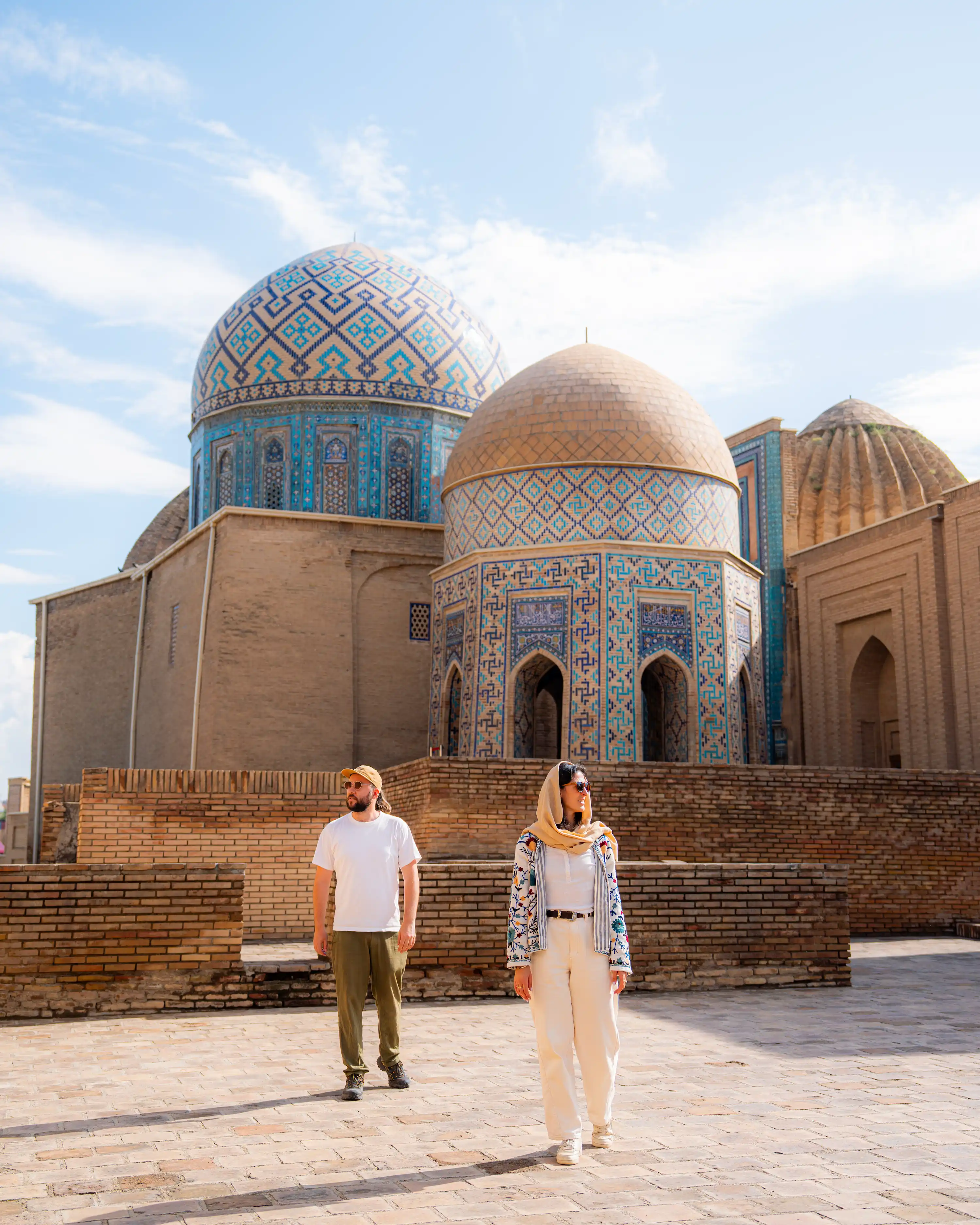 Nécropole Shah-i-Zinda à Samarcande, en Ouzbékistan