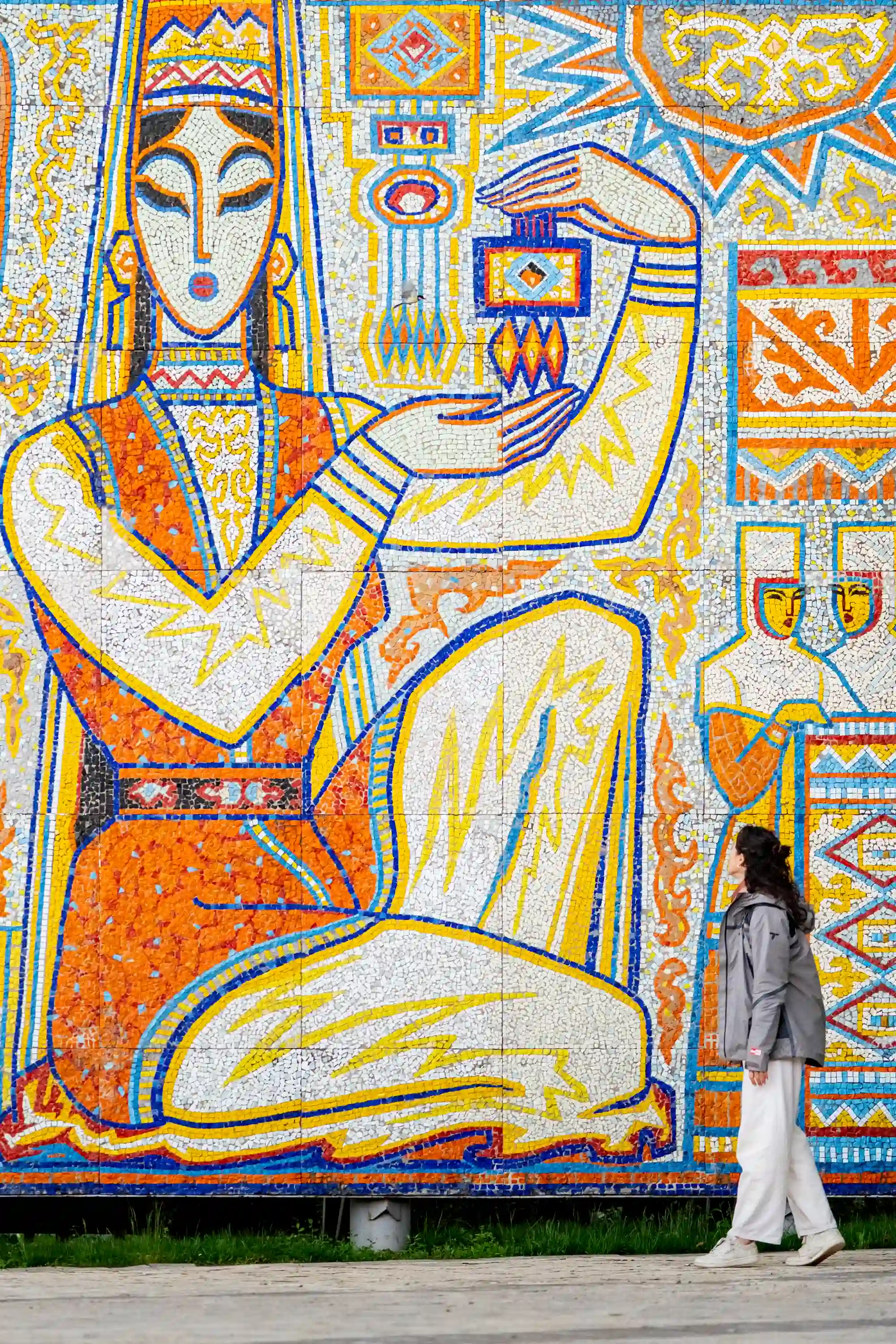 Mosaïque kazakh