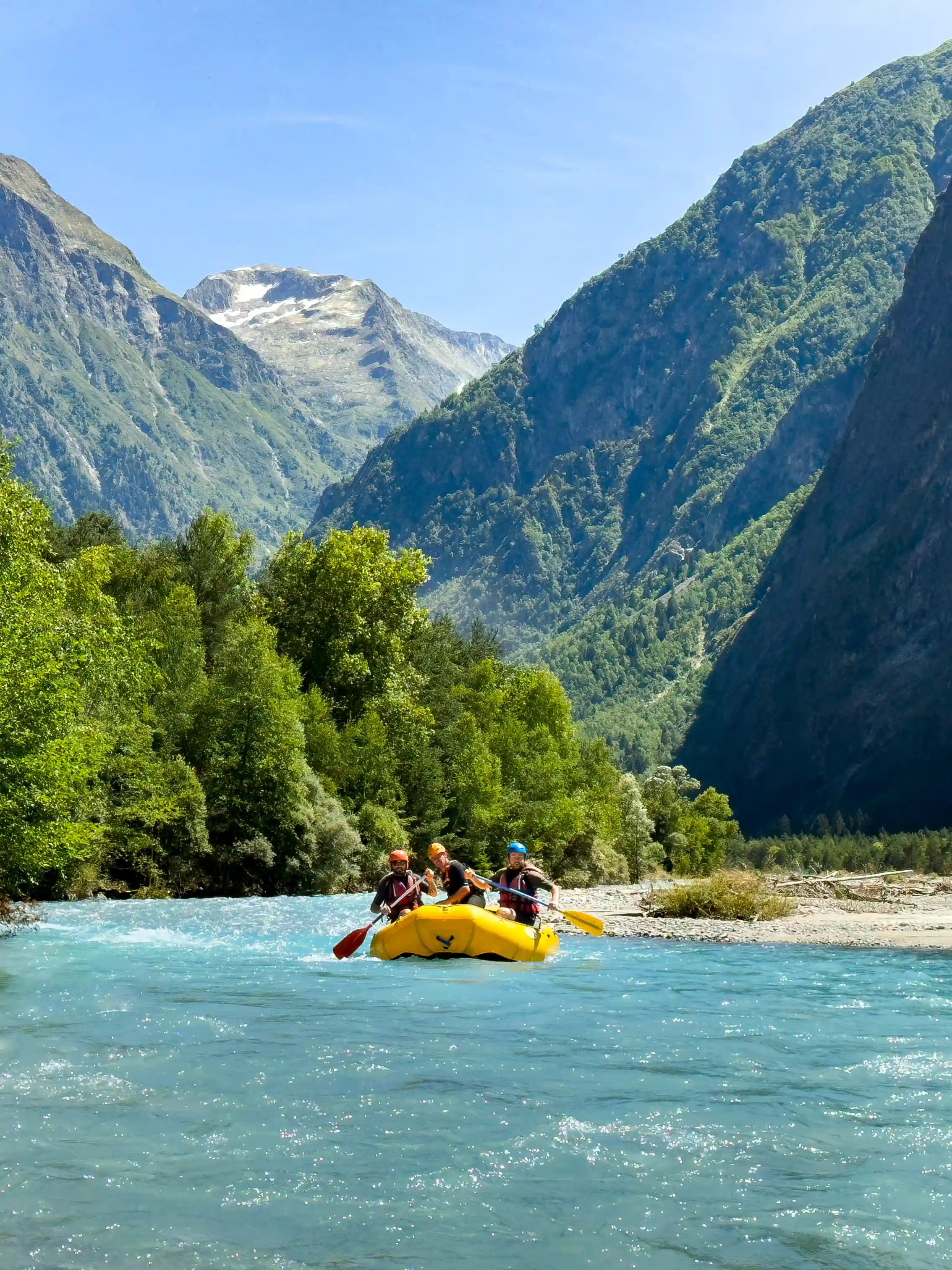 Rafting sur le Vénéon