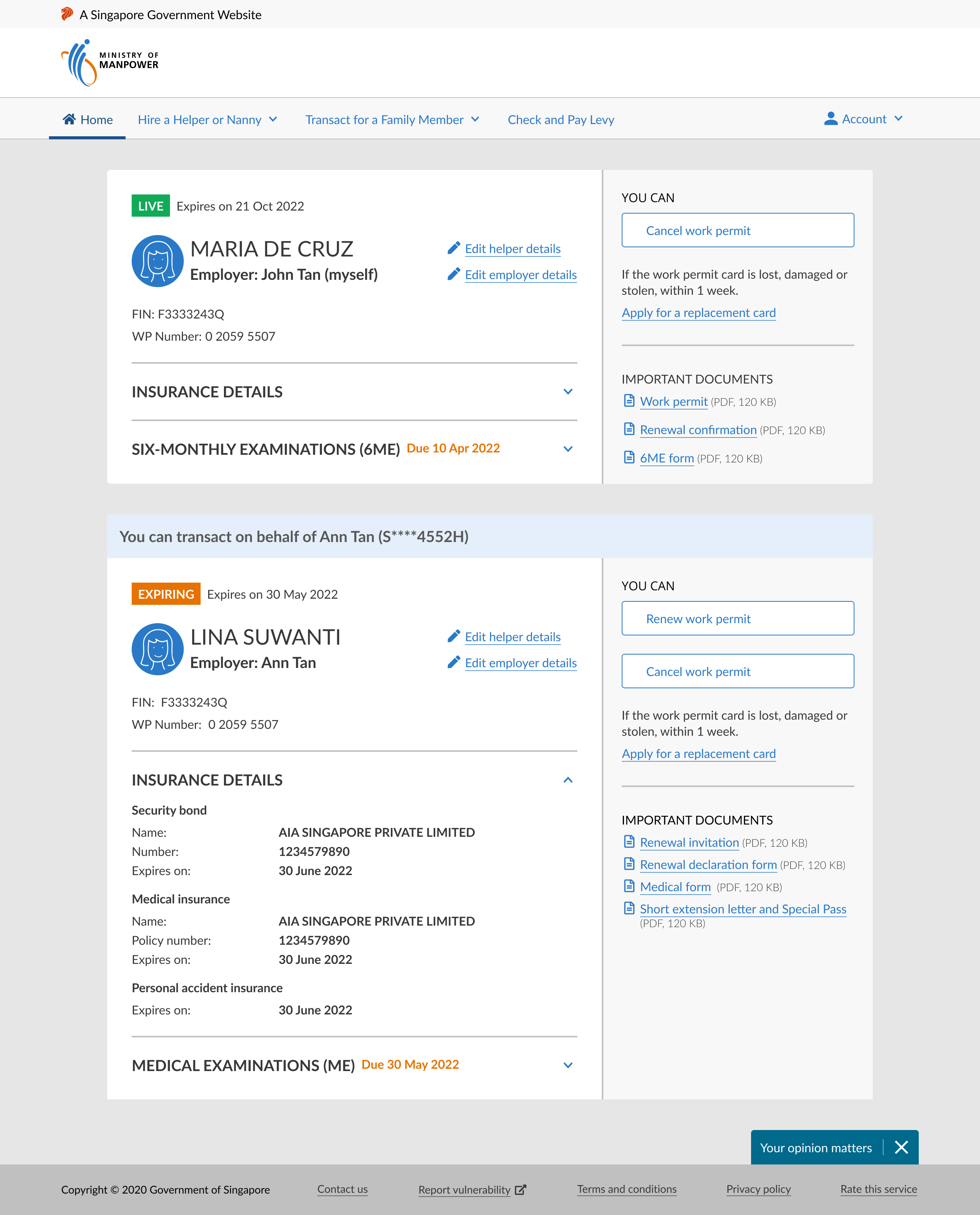 After redesign homepage