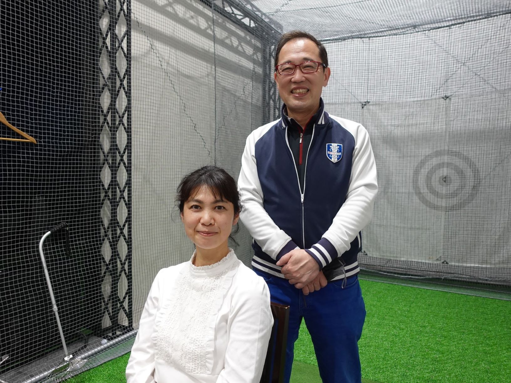 ></p><p>社長の玉井様(右)と、経理・システム管理に関わっていらっしゃる田中様(左)</p><p>‍</p><p>株式会社TAMAパートナーズ様が運営されるシミュレーションゴルフ場「<a href=