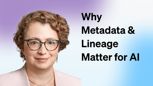 Why Metadata Management & Data Lineage Matter for AI