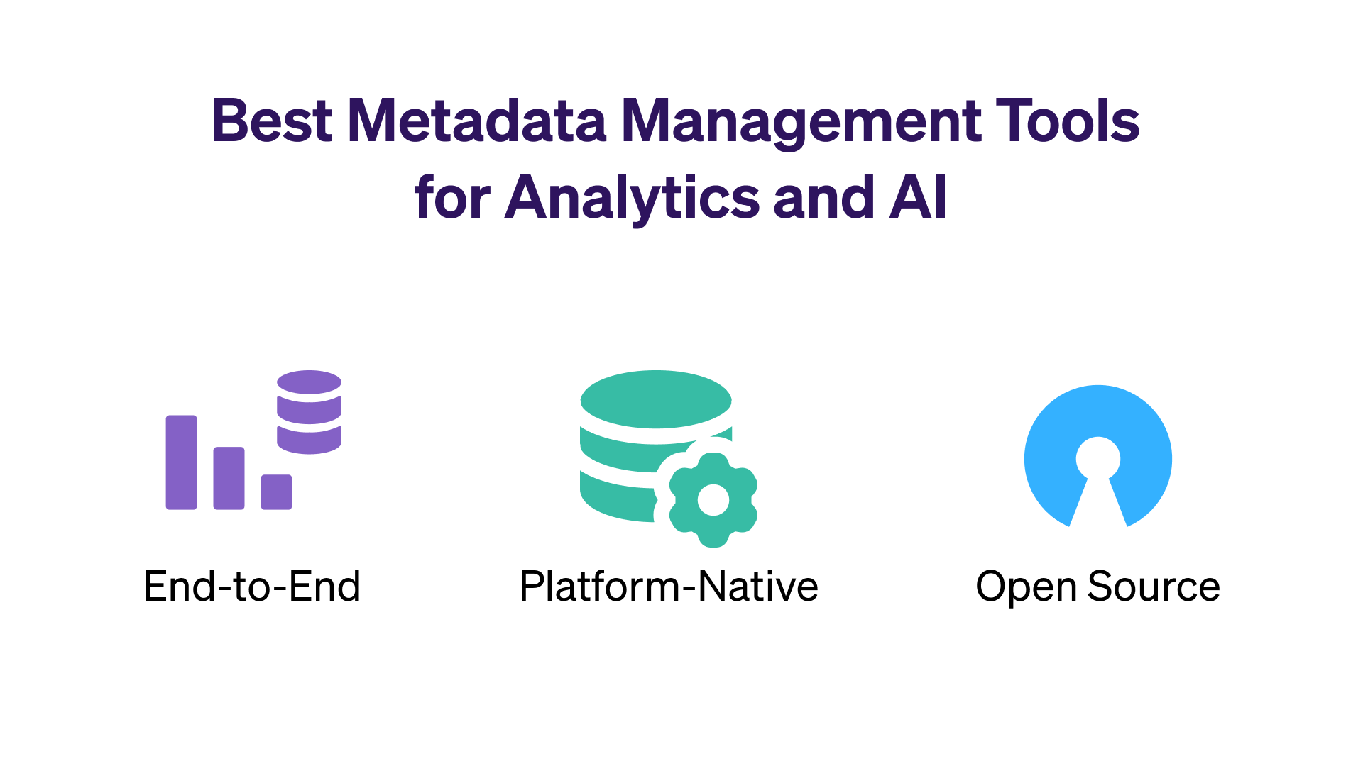 Best Metadata Management Tools for Analytics and AI