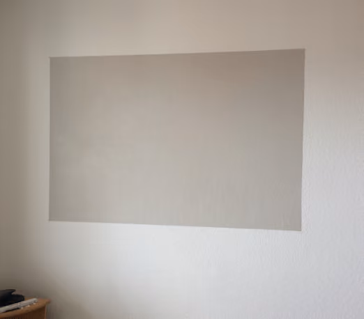 Magnetwandarbeiten Detail vom Maler in Berlin