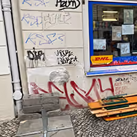 Graffitientfernung in Berlin