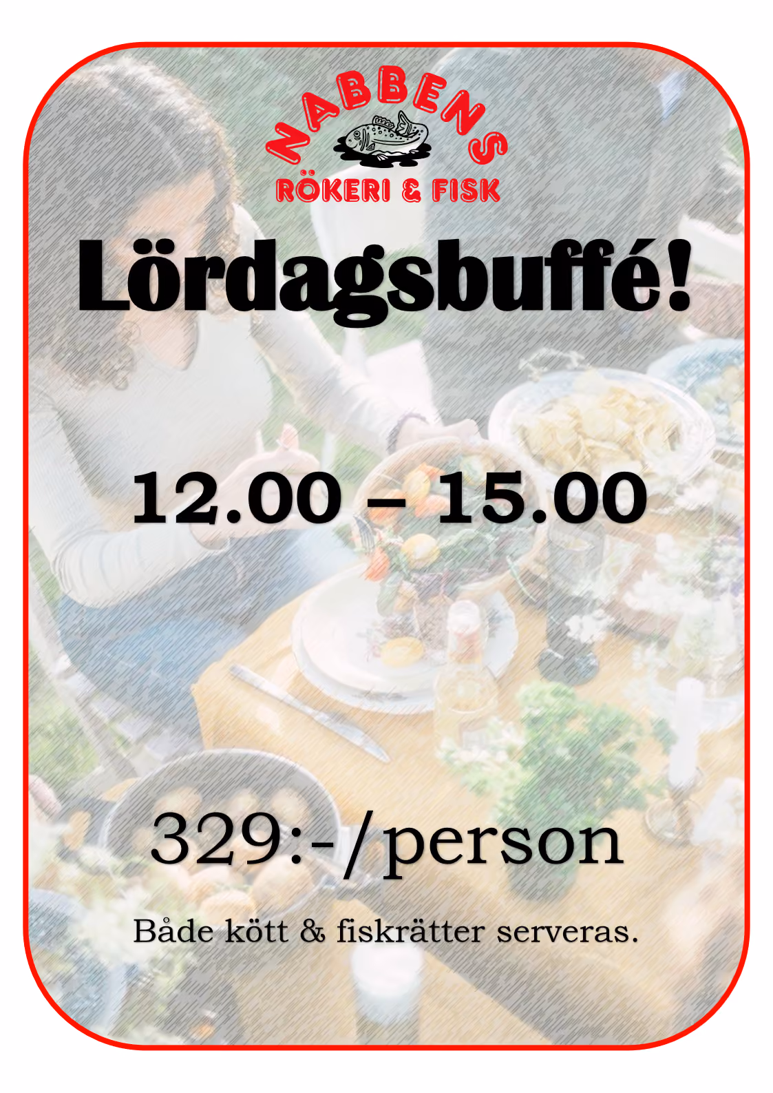 Lördagsbuffé