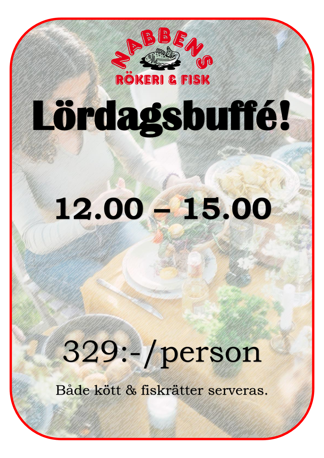 Lördagsbuffé