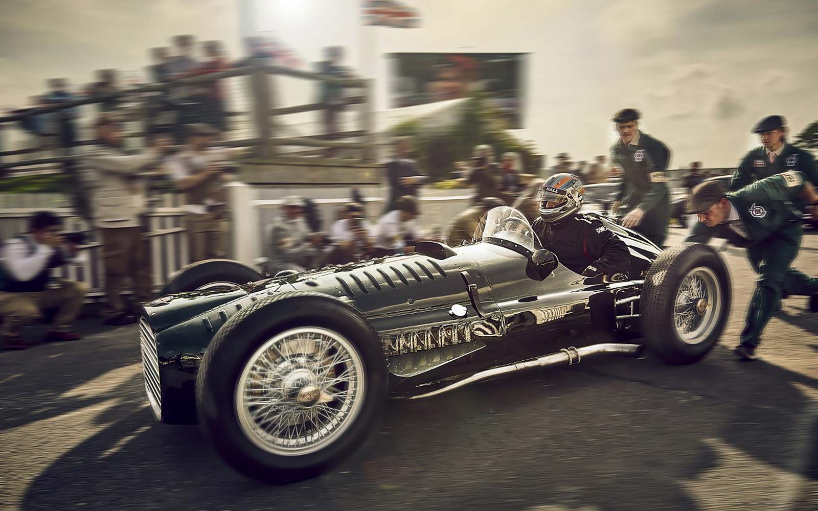 The first all-new BRM V16 Formula 1 car debuts at Goodwood Revival 2021