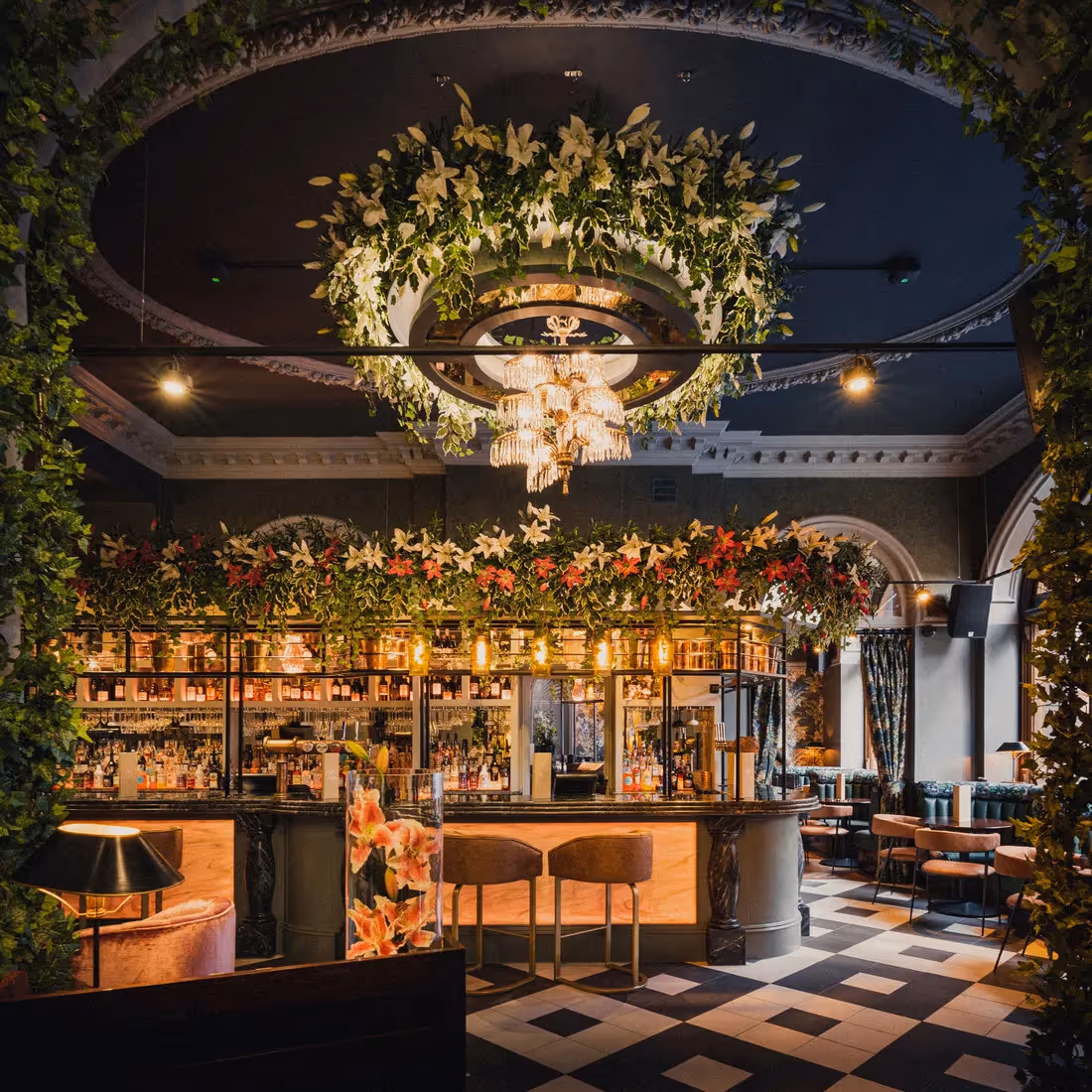 Artificial Mixed Planting - Ceiling and Canopy