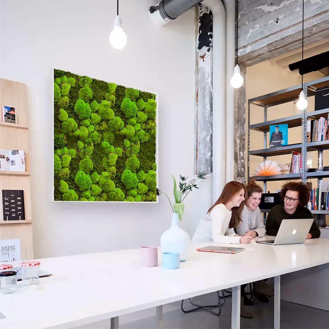 Moss Frame example of use on wall