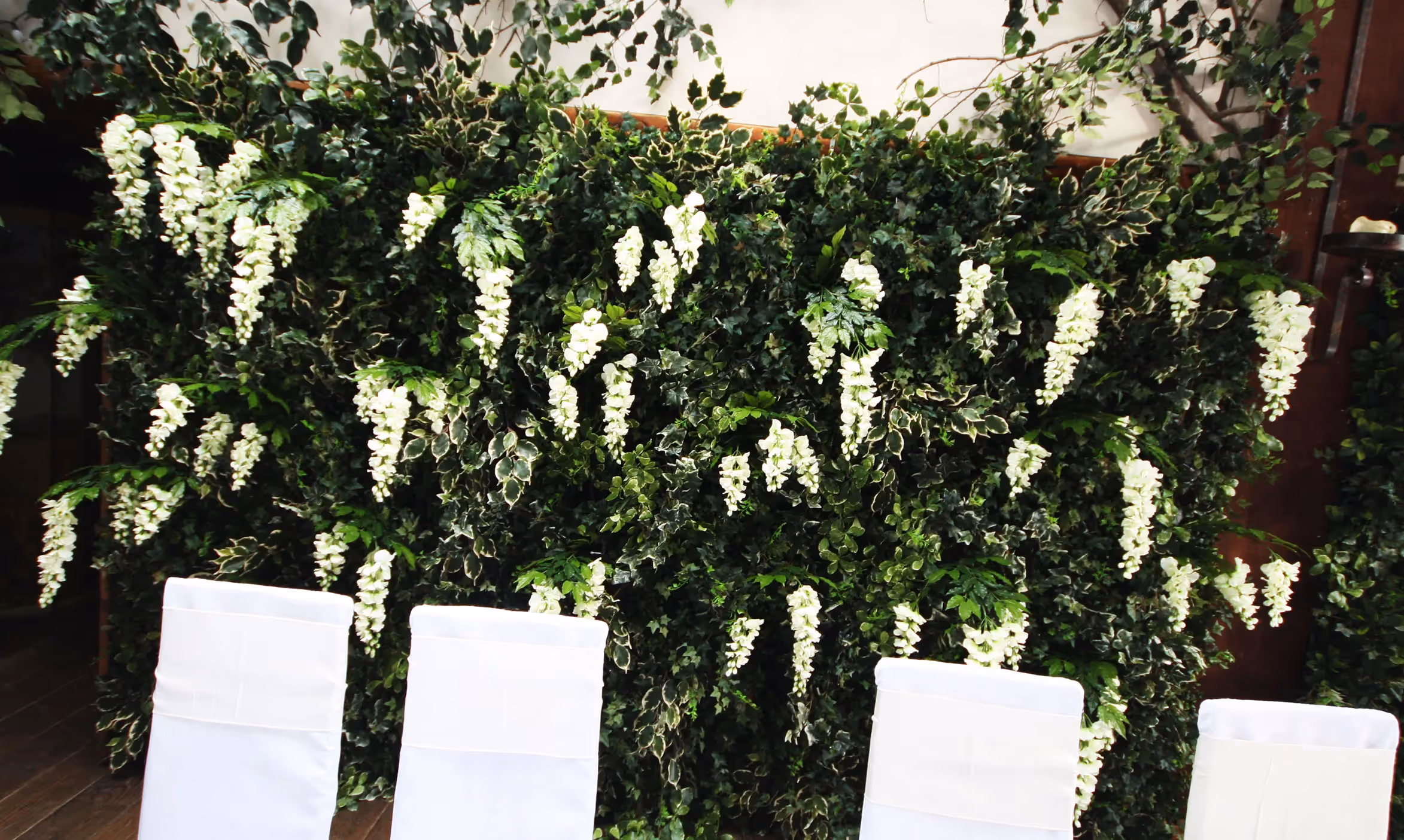 Creative Idea with Artificial Mixed Foliage Green Wall Panels display 02