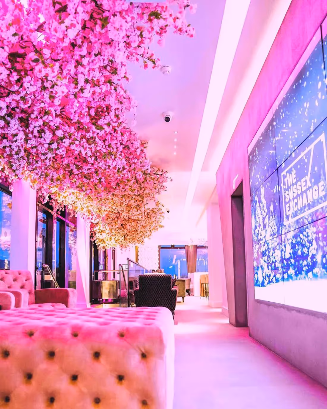 Creative use of Artificial Ceiling Canopy Trees 002