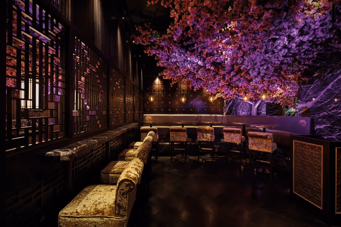 Creative use of Artificial Ceiling Canopy Trees 001