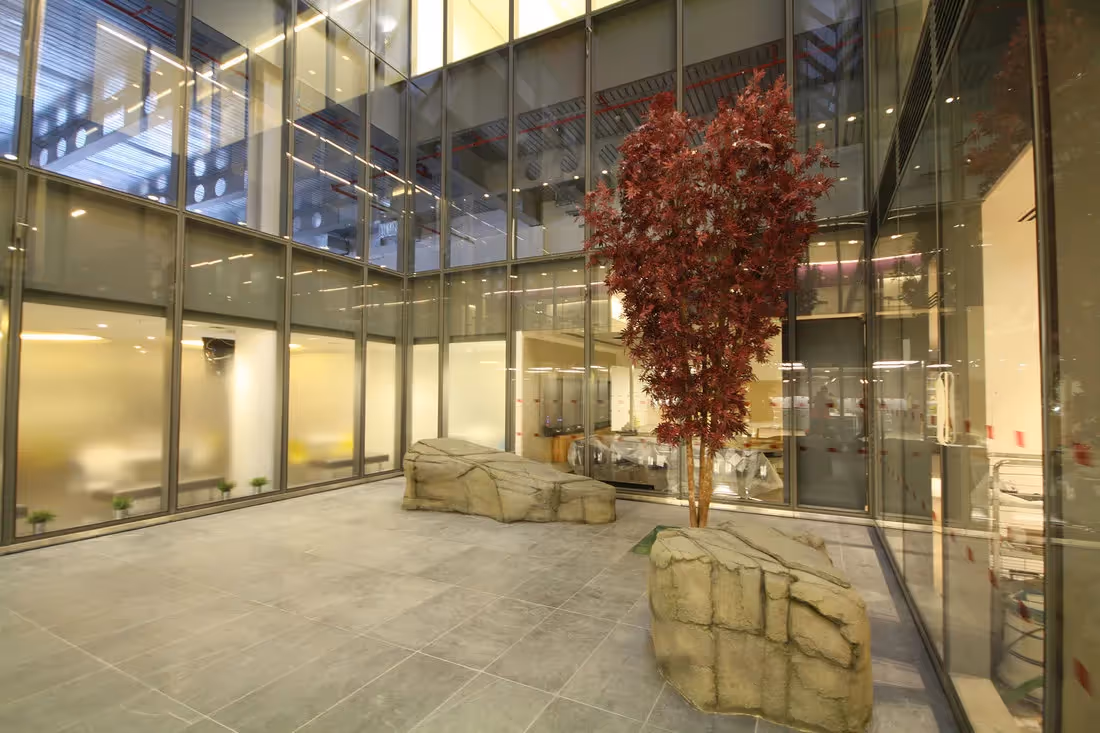 Artificial Maple Trees showing creative ideas 001