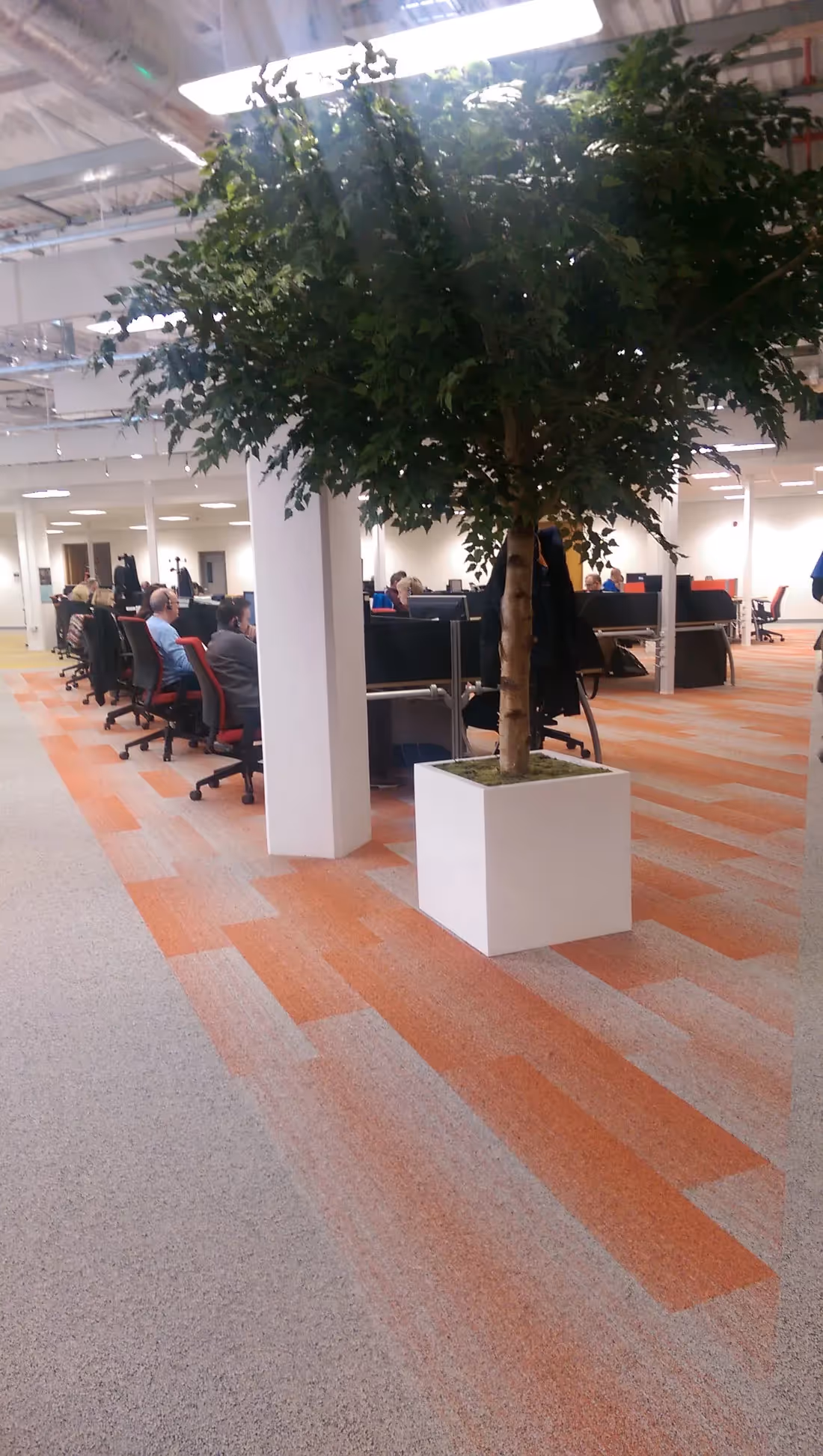 Creative ideas using Artificial Green Birch Trees 002