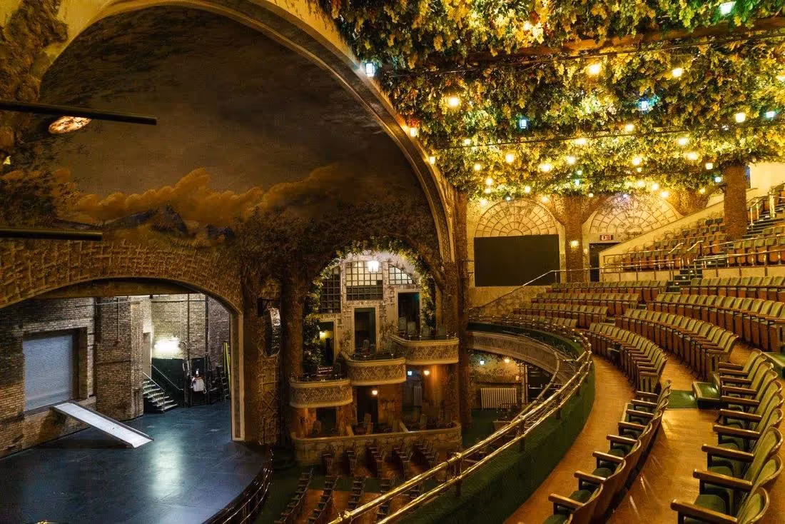 Artificial Foliage at Winter Garden Theatre 02