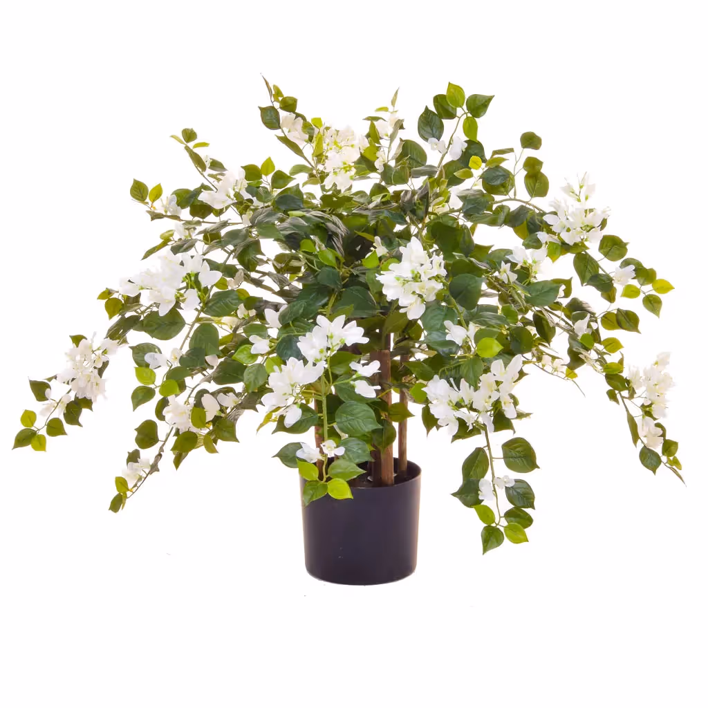 Artificial Bougainvillea Tree White 90cm