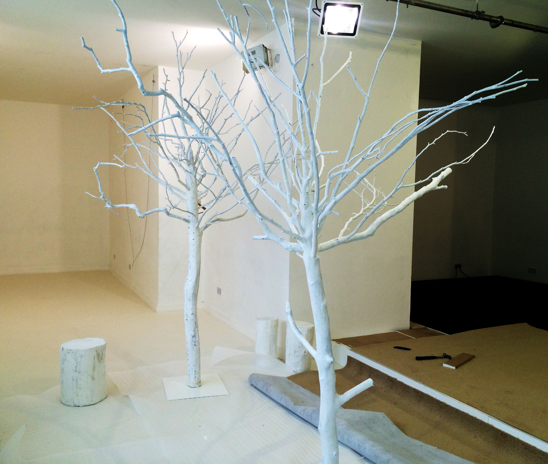 White Trees from plantART display