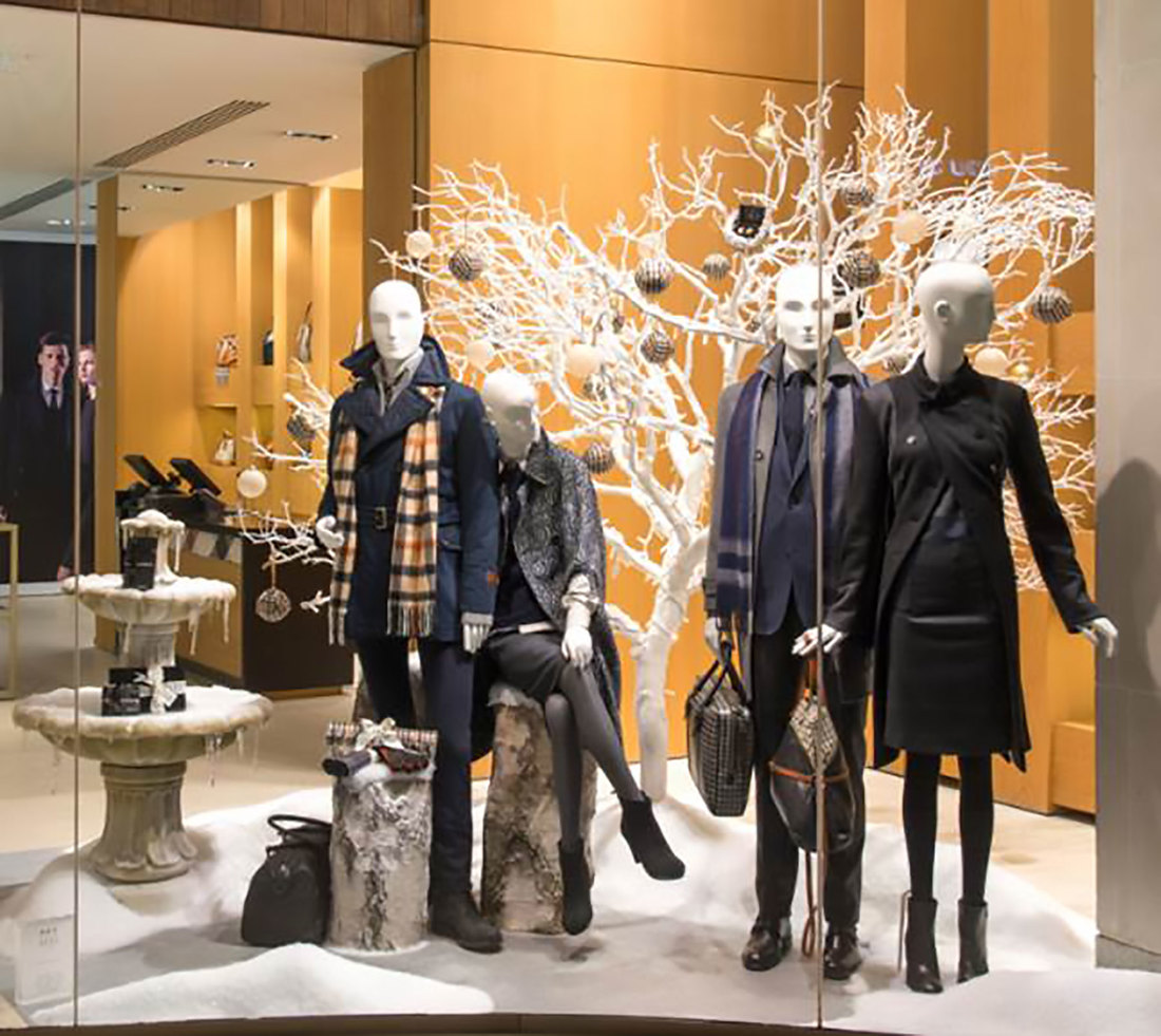 White Trees from plantART visual merchandiser example 01