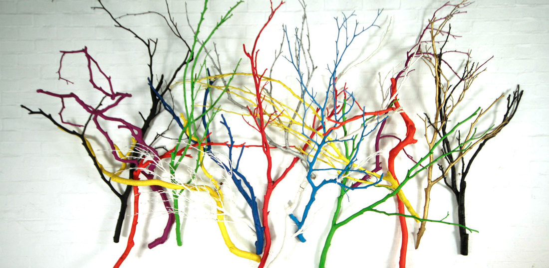 Coloured branches by plantART