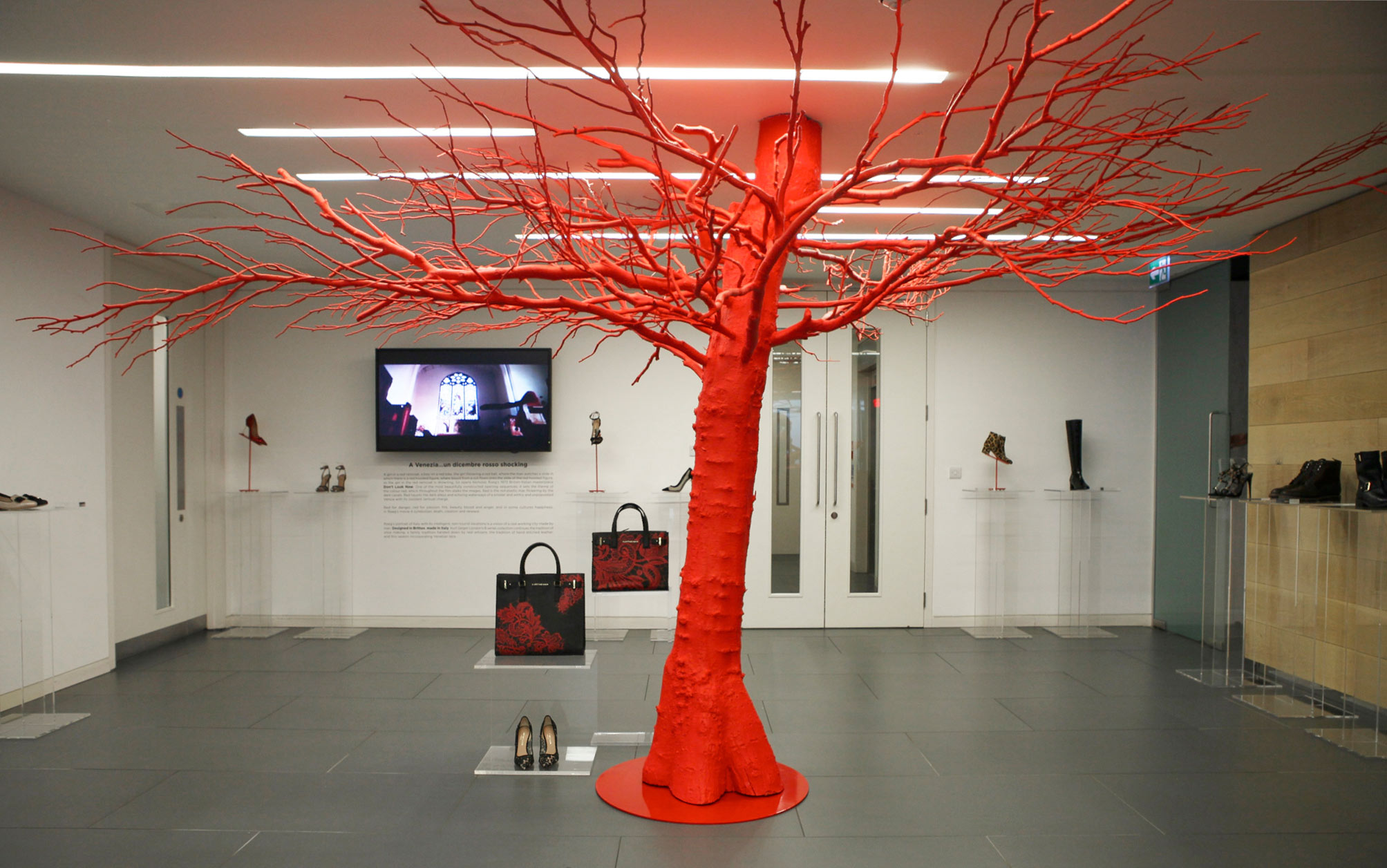Red Trees from plantART display