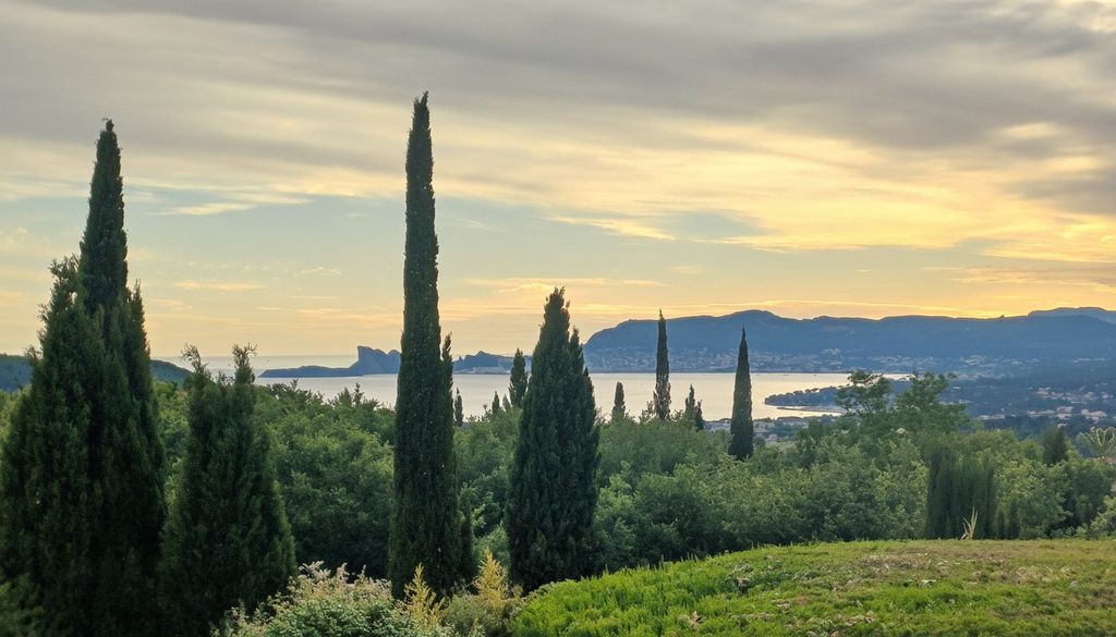 Propriété vue mer à La Cadière-d'Azur
