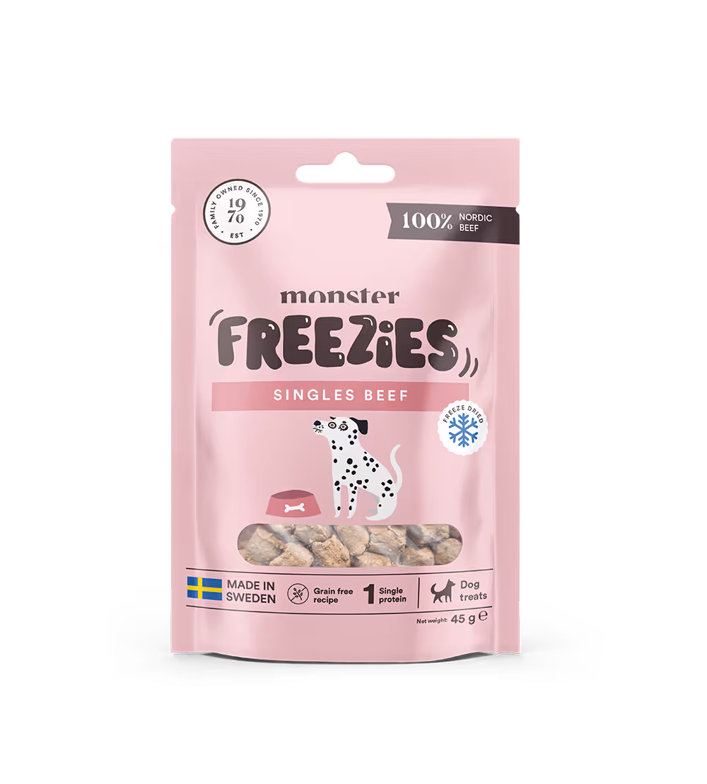 Monster Freeze Dried Treats Singles Beef