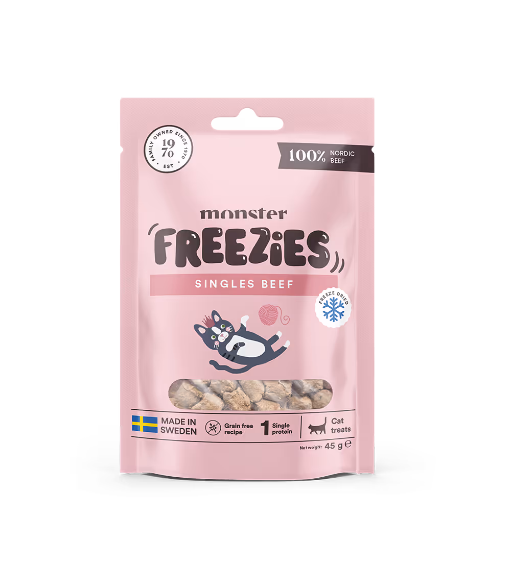 Monster Cat Freeze Dried Treats Singles Beef