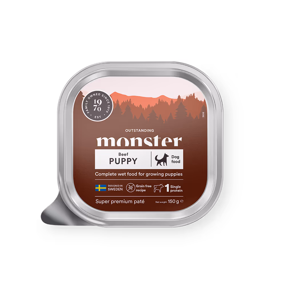 Monster Dog Puppy Beef Paté