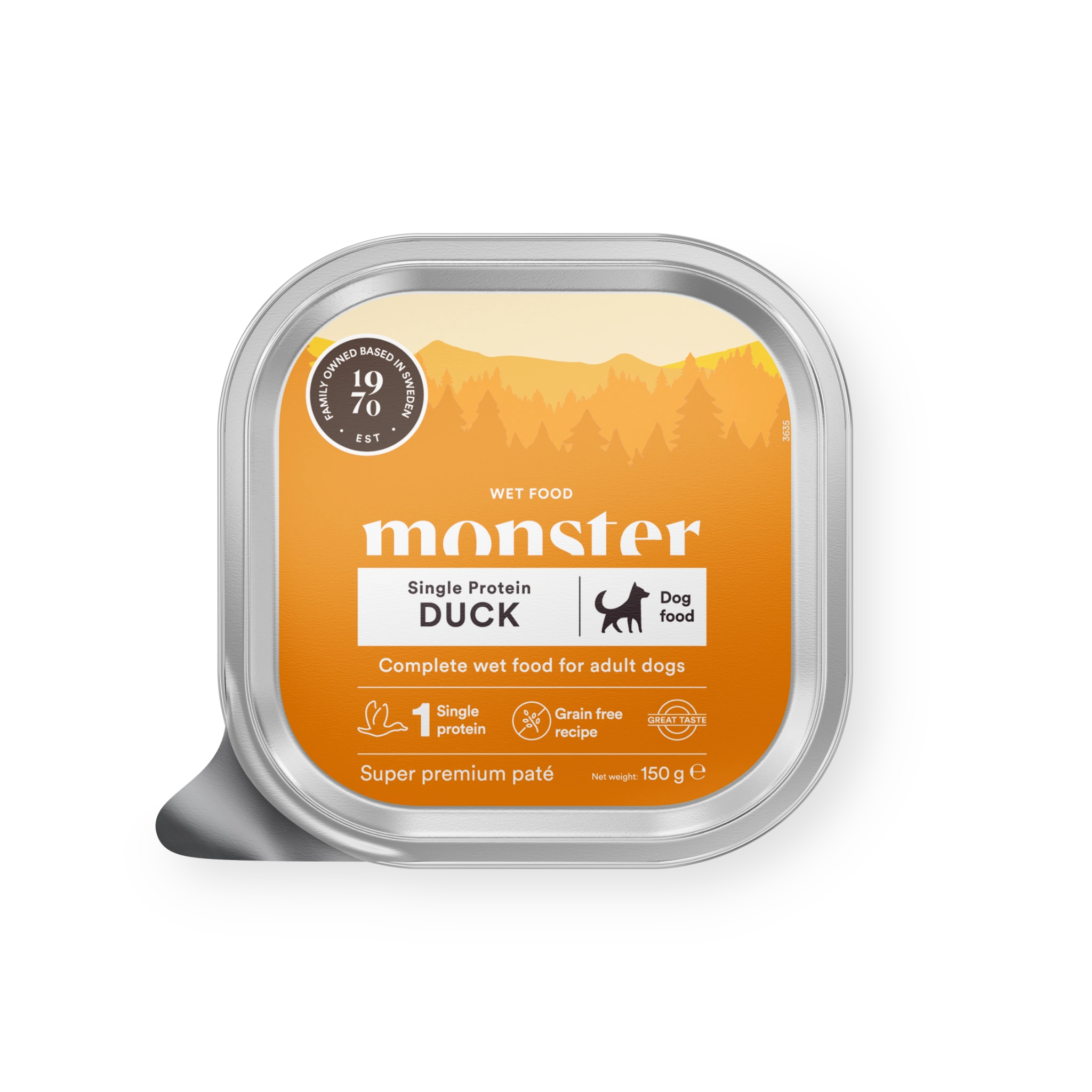 Monster Dog Adult Duck Paté