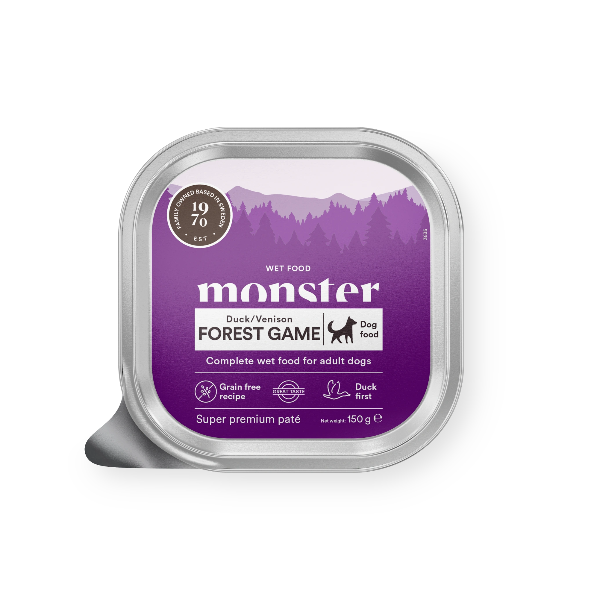 Monster Dog Adult Forest Game Paté