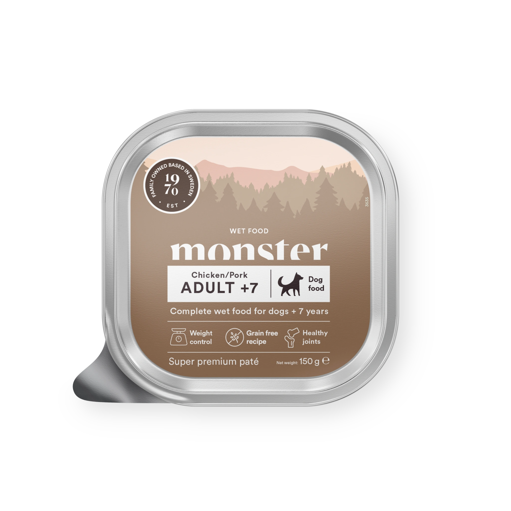 Monster Dog Adult +7 paté