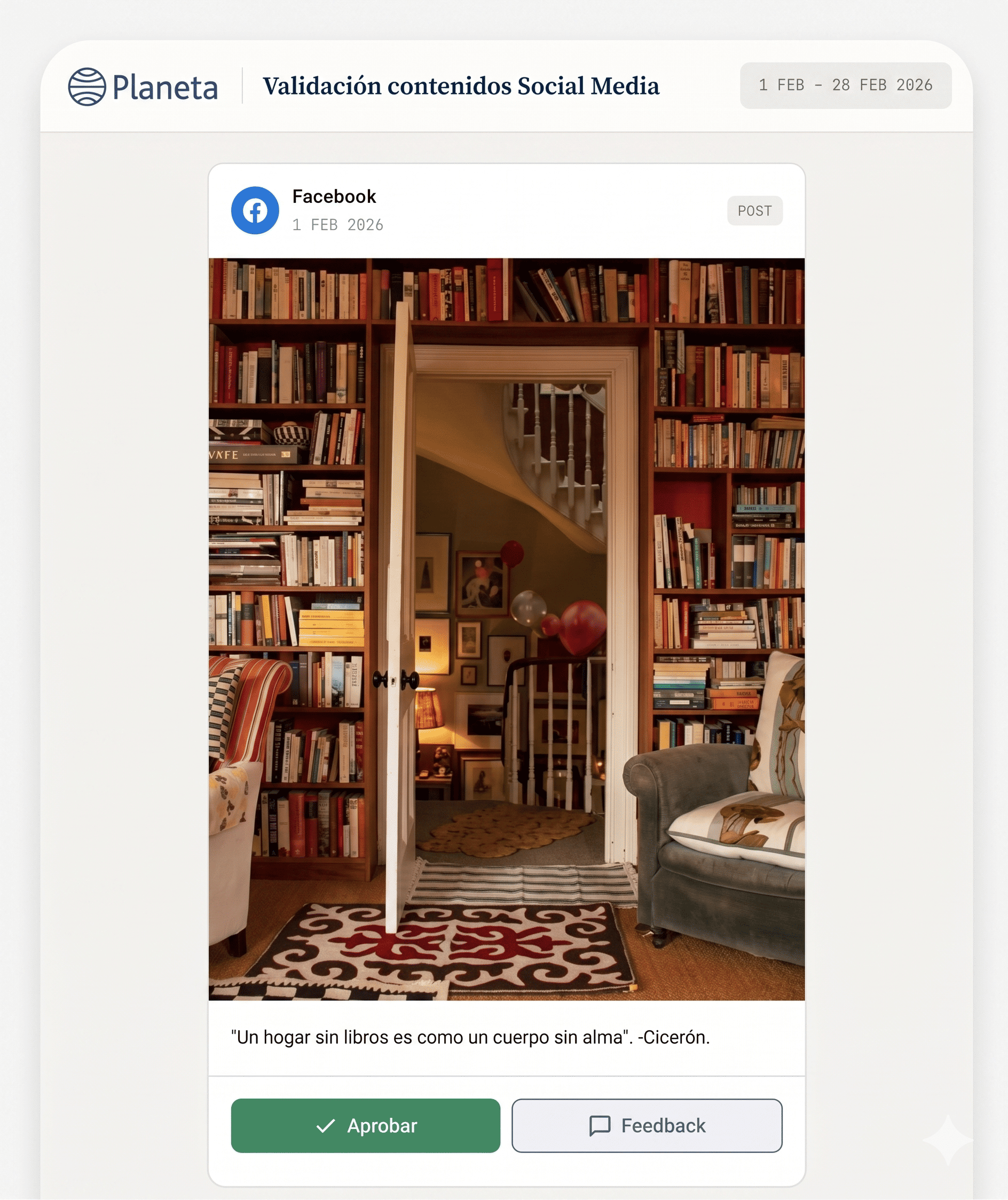 Validator – Editorial Calendar