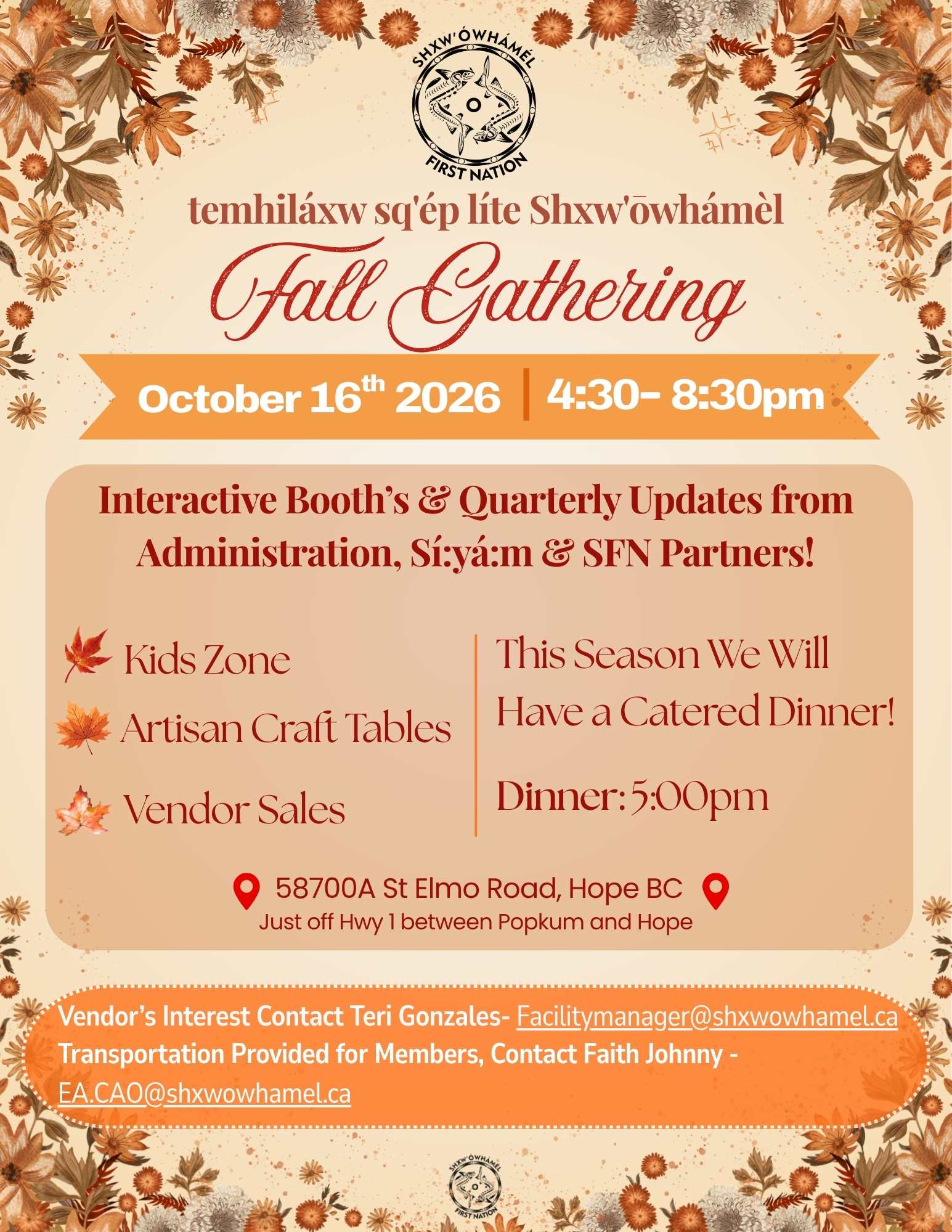 2026 Fall Gathering