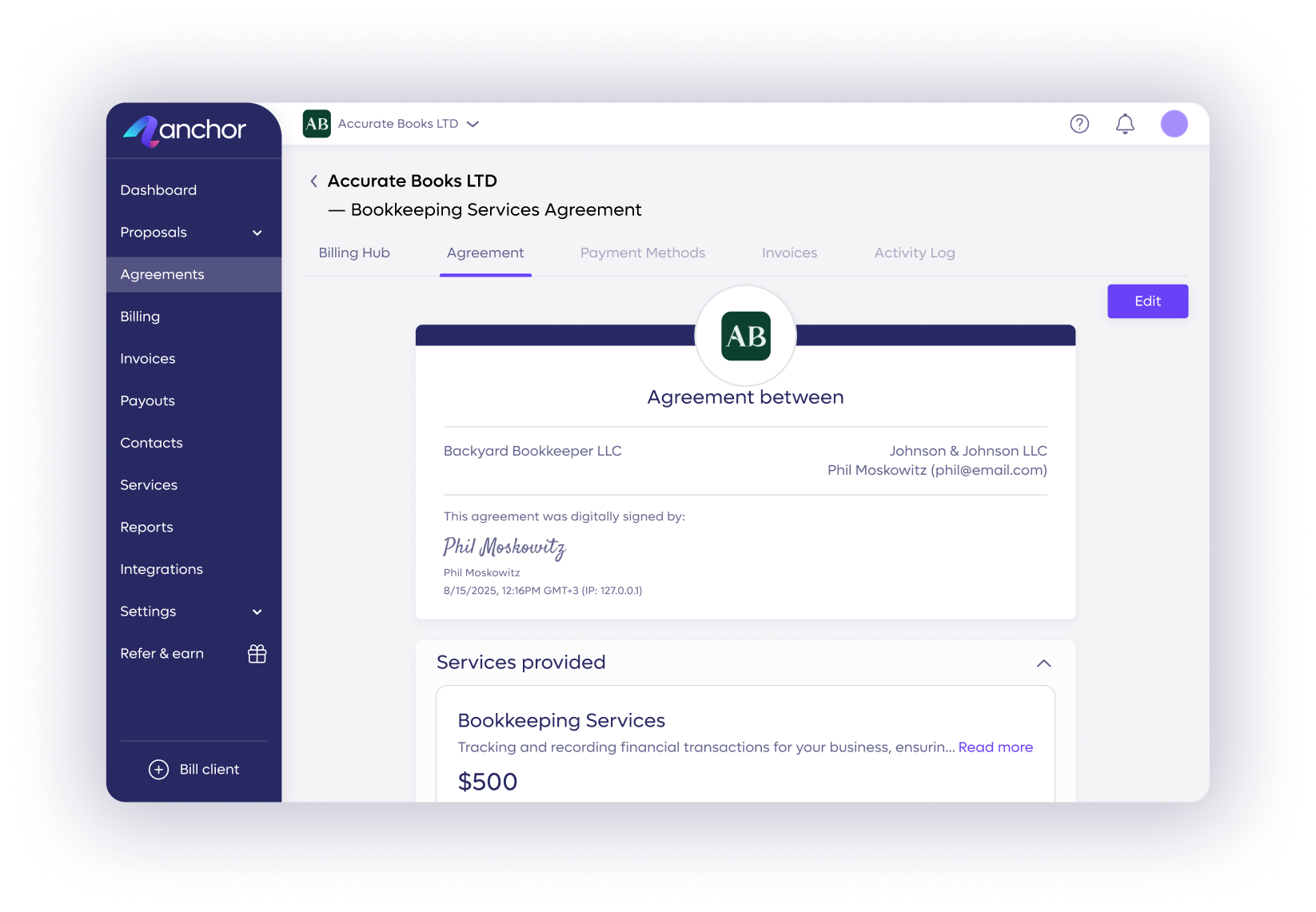 Feature screenshot
